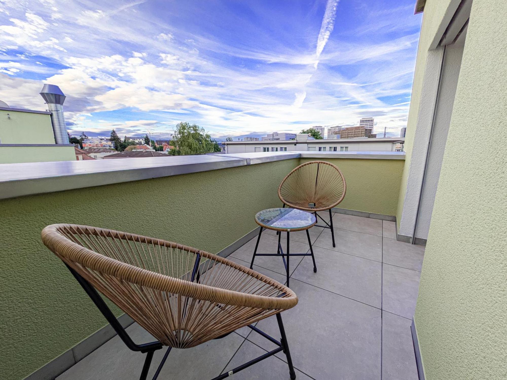 Skyline Rooftop Suite With 2 Balconies -401- Zurigo Esterno foto